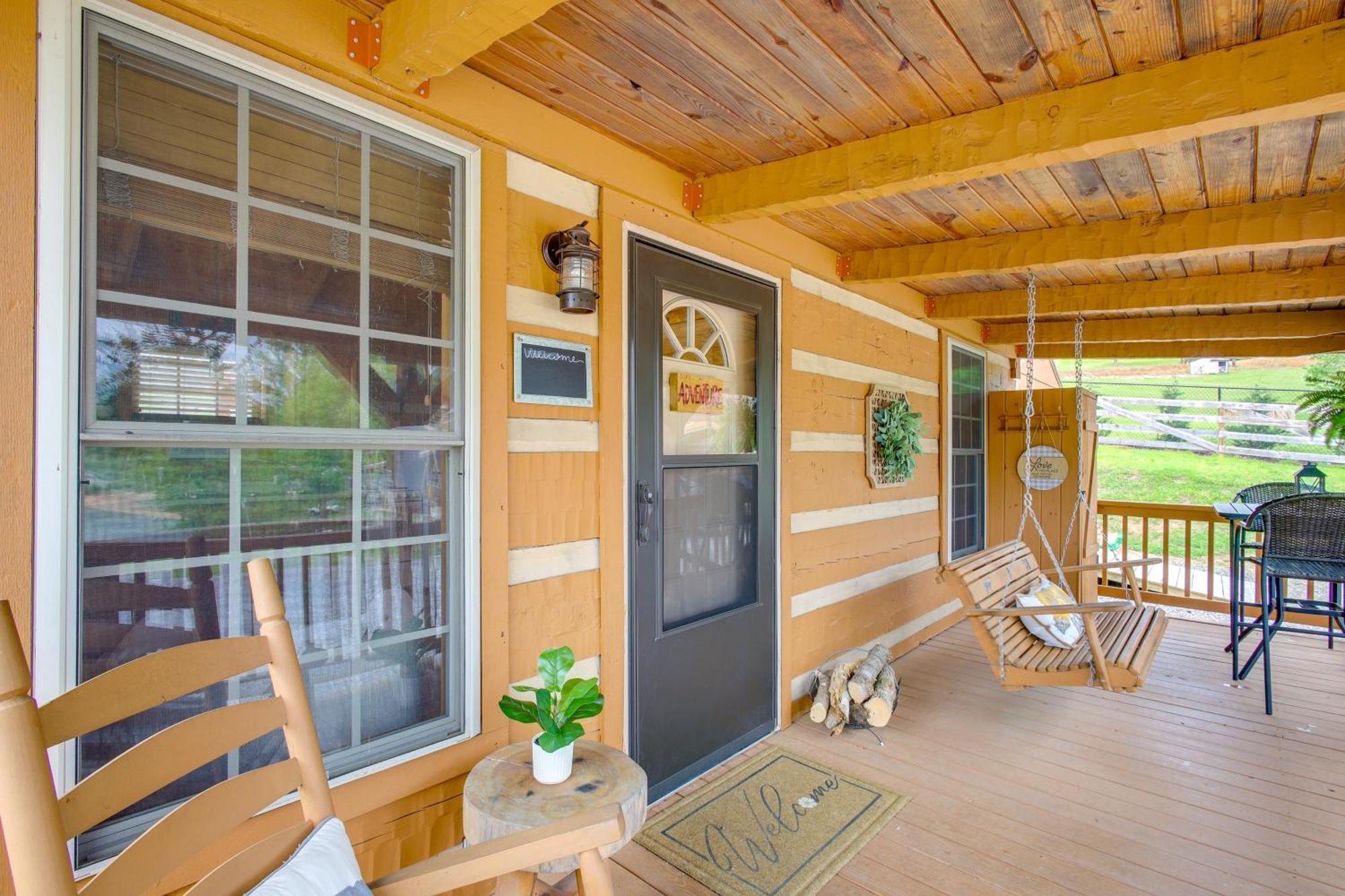 Rivers View - Cherokee Lake Cabin With Fire Pit! Bean Station Exterior foto